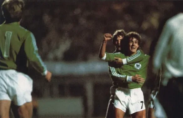 AUSTRIA – WEST GERMANY 1-3