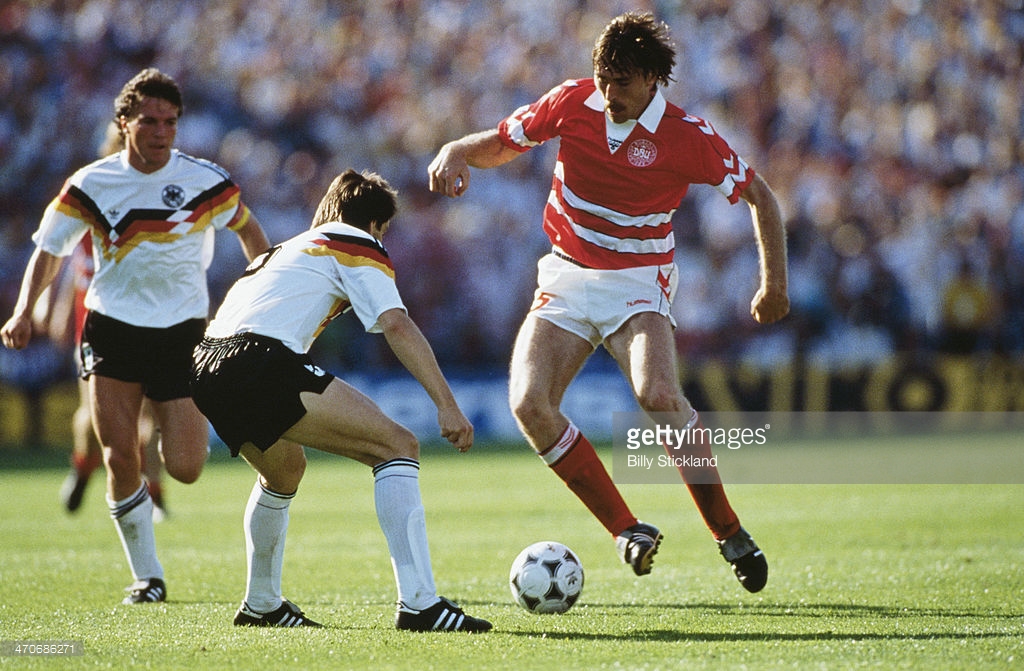 WEST GERMANY – DENMARK 2-0